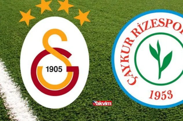 Çaykur Rizespor - Galatasaray maçı saat kaçta? Galatasaray Çaykur Rizespor canlı yayın izleme seçenekleri!