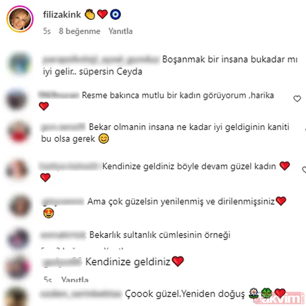 Ceyda Düvenci’den havalı pozlar! İlk yorum Filiz Akın’dan! “Bekarlık sultanlık cümlesinin örneği...” 8 yıllık eşi Bülent Şakrak’la boşanmıştı! - 6