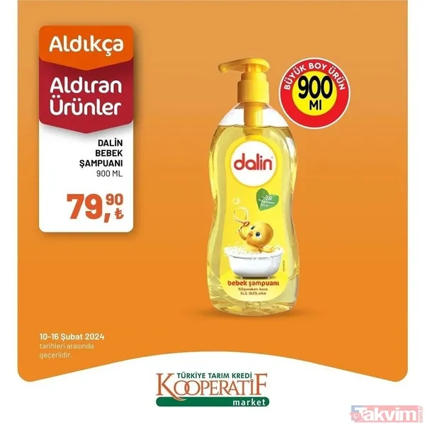 Tarım Kredi market 10-16 Şubat fiyat listesi! 41 üründe dev indirim! Peynir, 94.90 TL, Çay 54.90 TL, 6'lı kağıt havlu 54.90 TL... - 45