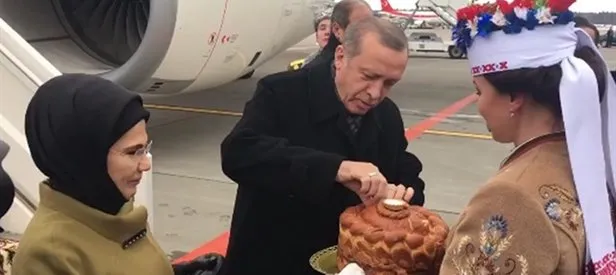 Cumhurbaşkanı Erdoğan’ı böyle karşıladılar