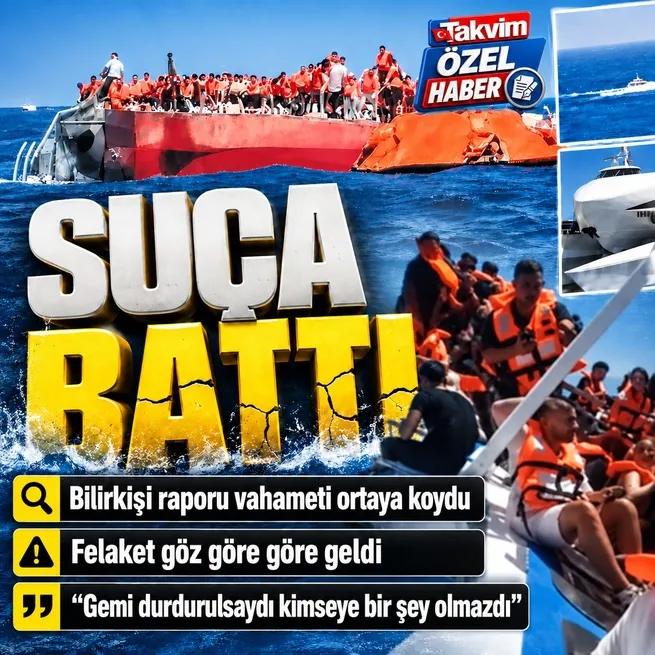 Girnedeki gemi faciasında bilirkişi raporu ortaya çıktı: Kaptan gemiyi durdurmadı, yolculardan önce terk etti