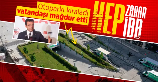 İBB'nin Başakşehir Millet Bahçesi için yapılan otoparkı otomobil firmasına kiraladığı ortaya çıktı!