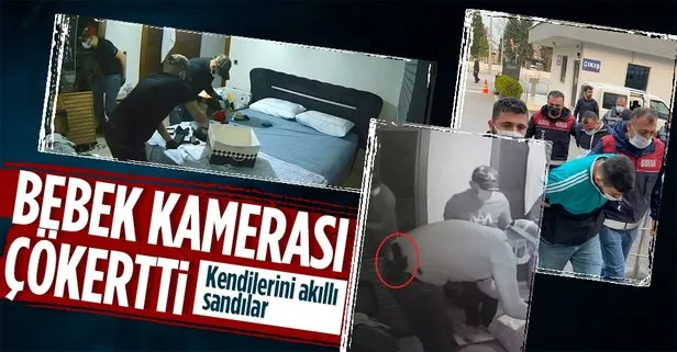 Bursa’da hırsızlar bebek odasına koyulan güvenlik kamerasına yakalandı! Site çökertildi