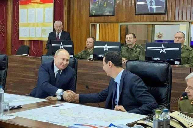 Rusya lideri Putin, Suriye'de Esed'le görüştü