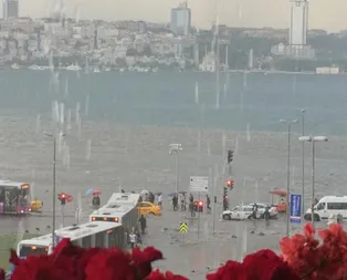 İBB: Metrekareye 65 kilogram yağış düştü