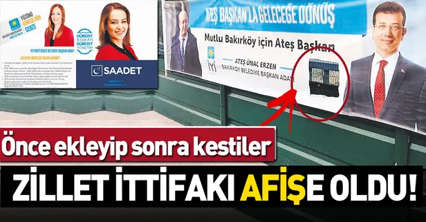 Zillet İttifakı'nın afiş oyunu