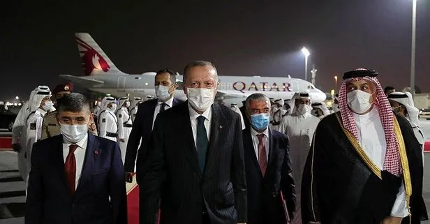 Son dakika: Başkan Recep Tayyip Erdoğan Katar’dan ayrıldı
