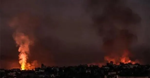 Gazze kasabı kana doymuyor! Yine bir evi hedef aldı: çok sayıda ölü ve yaralı var