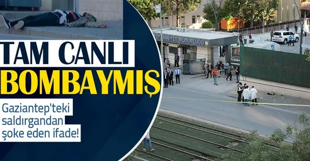 Gaziantep’te canlı bomba paniği yaşatan Ümit Koçyiğit’in ifadesi ortaya çıktı! Bakın amacı neymiş