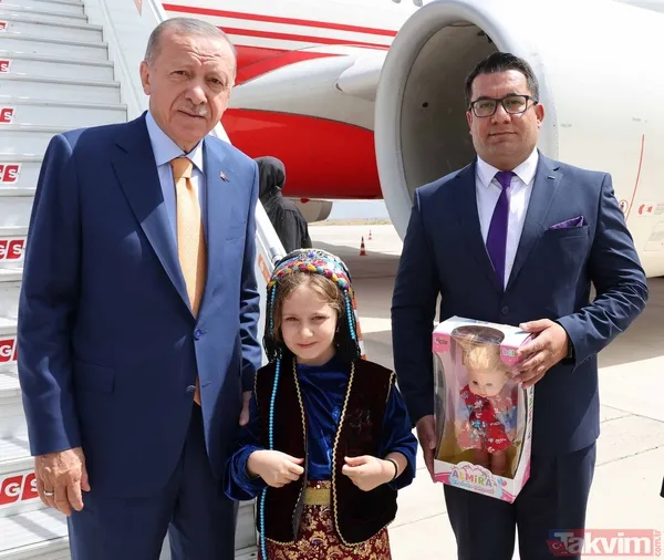 Malazgirt Zaferi'nin 951. yıl dönümünde Ahlat'tan coşku dolu kareler! Başkan Erdoğan ve Devlet Bahçeli Selçuklu mezarını ziyaret etti - 6