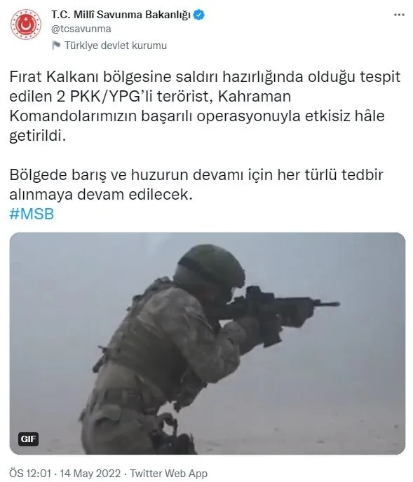 milli-savunma-bakanligi-duyurdu-saldiri-hazirligindaki-2-pkkli-terorist-olduruldu-1652519098830.jpg Milli Savunma Bakanlığı duyurdu: Saldırı hazırlığındaki 2 PKK'lı terörist öldürüldü-1