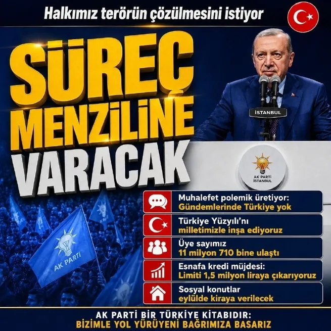 Başkan Erdoğan’dan Terörsüz Türkiye mesajı: Süreç menziline varacak