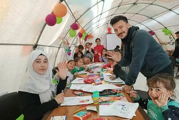 Bir mahallede olması gereken her şey var