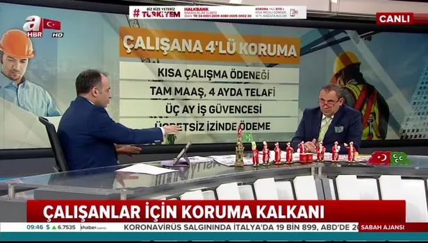 Çalışana 4’lü koruma!