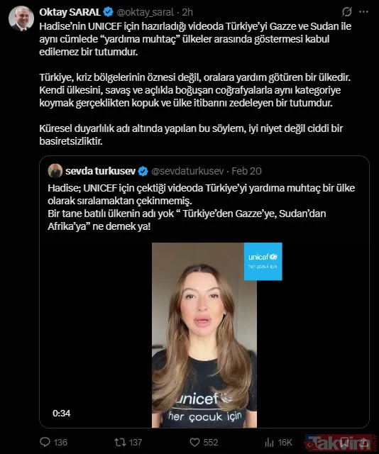 Hadise'den UNICEF'in kayığında Türkiye'ye itibar suikastı! Skandal sözlere tepki yağdı - 6