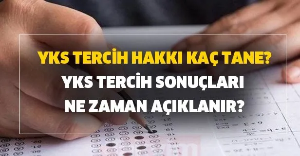 yks tercih sonuclari ne zaman
