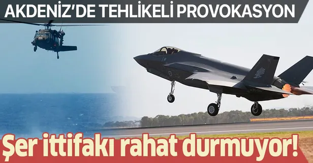 SON DAKİKA: Doğu Akdeniz’de tehlikeli provokasyon: İsrail F-35'leri kullandı