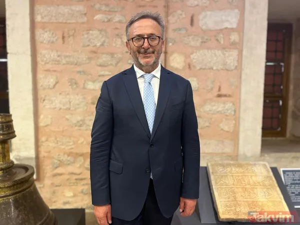 Yasa dışı yollarla Hollanda'ya kaçırılan kitabe Türkiye'ye getirildi - 1