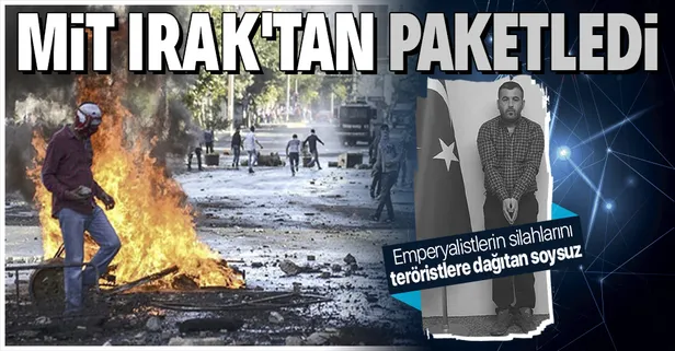 Emperyalistlerin silahlarını dağıtan PKK'lı İbrahim Parım MİT tarafından yakalanıp Türkiye'ye getirildi
