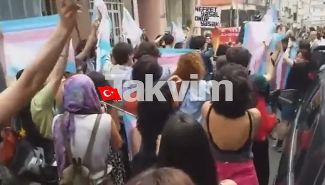 İstanbul'da LGBT'ye geçit yok! İstanbul sokaklarını karıştırıp Başkan Erdoğan'ı hedef aldılar