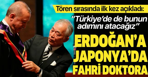 Son dakika: Başkan Erdoğan'a Japonya'da "kadın üniversitesi" açıklaması: Ülkemizde de bunun adımını atacağız