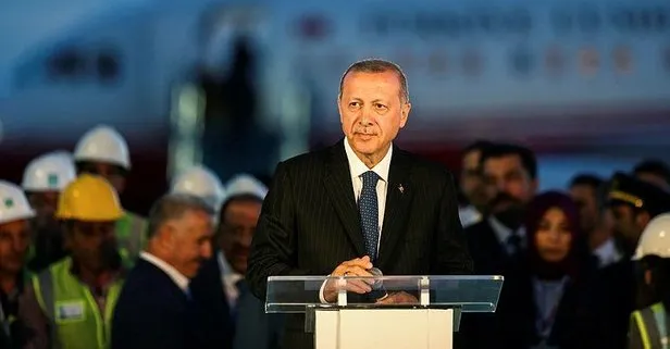 Başkan Erdoğan: Havalimanı değil zafer anıtı