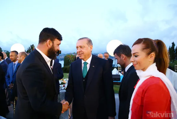 Cumhurbaşkanı Erdoğan İstanbul'da sanatçı ve sporcularla iftar yaptı - 20