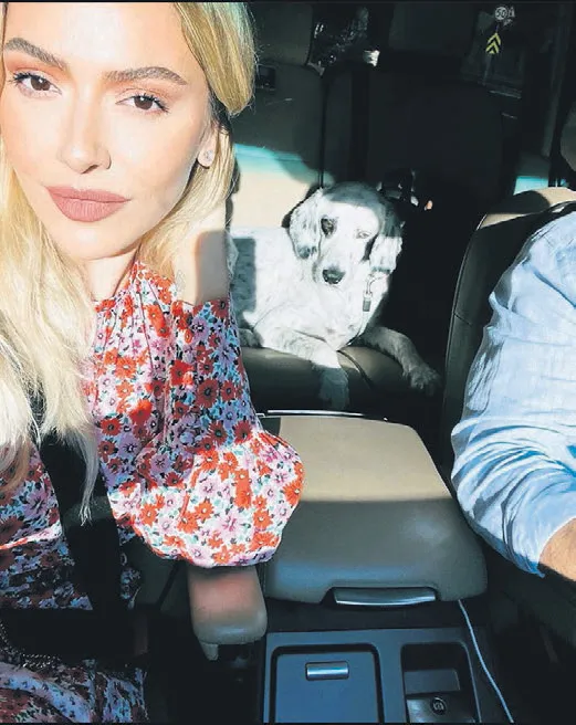 super-ikili-1600555202022.jpg Hadise aşkı Kaan Yıldırım'ın köpeği Benek ile poz verdi-1
