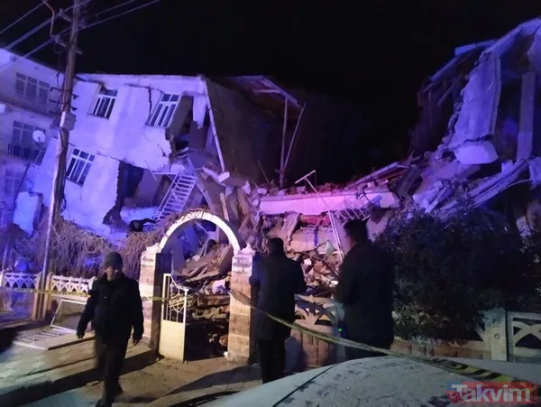 Son dakika: Elazığ'da 6,8 şiddetinde deprem! İşte ilk görüntüler... - 42