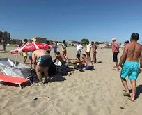 Sakarya’da plajda faciayı yaşadılar!