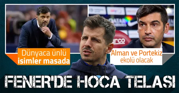 Paulo Fonseca, Joachim Löw, Sergio Conceicao, Ralf Rangnick... Fenerbahçe'de yeni hoca kim olacak?
