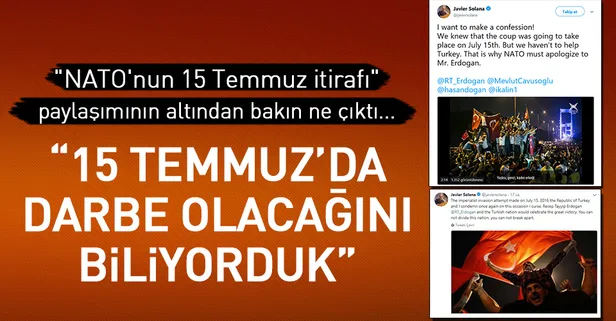 "NATO'nun 15 Temmuz itirafı" Tweet'inin altından 'hack' çıktı