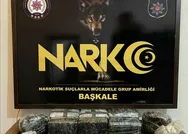 Vanın Başkale ilçesinde uyuşturucu operasyonu!