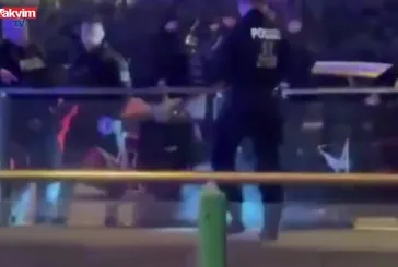 Almanya'da Noel pazarında dehşet saçan saldırganın yakalanma anı kamerada