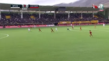 Bitlis Spor 1916 1-0 Kayserispor GOL: Ali Akkuş