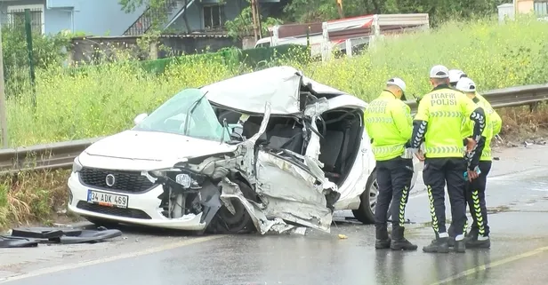 Sultanbeyli'de bir kamyon ve otomobil kafa kafaya girdi! Can pazarı yaşandı: 2 ölü, 4 yaralı