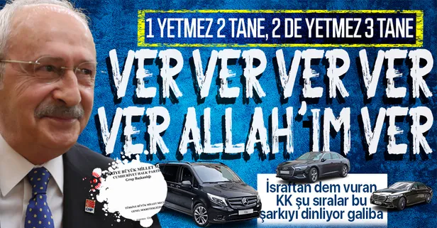 "Makam aracı saltanatına son vereceğim" diyen Kılıçdaroğlu'ndan üçüncü makam aracı talebi! Belgesi ortaya çıktı