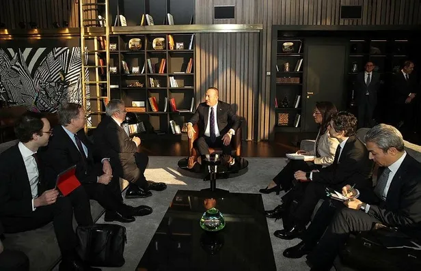 Son dakika: Dışişleri Bakanı Mevlüt Çavuşoğlu, AP'nin yeni Türkiye Raportörü Amor'u kabul etti-1