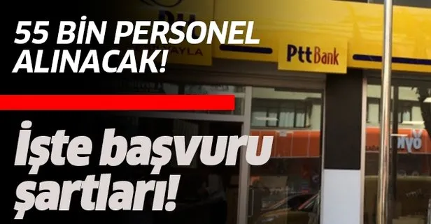 PTT 55 bin kamu personel alımı ile ilgili flaş gelişme