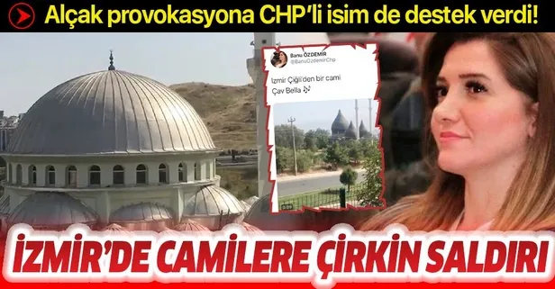 İzmir'de camilere çirkin saldırı
