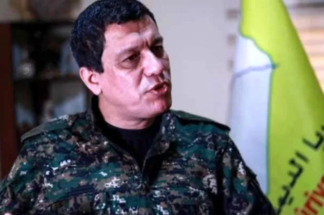 Reuters'a konuşan YPG elebaşı terörist Mazlum Kobani ABD'ye yalvardı: Türkiye'yi durdurun