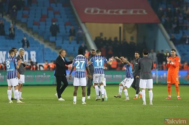 Trabzonspor Fenerbahçe’yi devirdi, liderliği ele geçirdi!