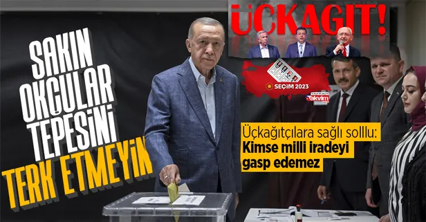 Başkan Recep Tayyip Erdoğan'dan CHP'lilere sert tepki: "Alelacele sonuçlar açıklamaya kalkmak milli iradenin gaspı anlamını taşır"
