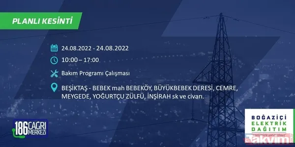 1.5 - 8 saat sürebilir! İstanbul'u etkileyecek elektrik kesintisi: Bağcılar, Eyüpsultan, Fatih... Mahalle mahalle sokak sokak tüm detaylar - 12