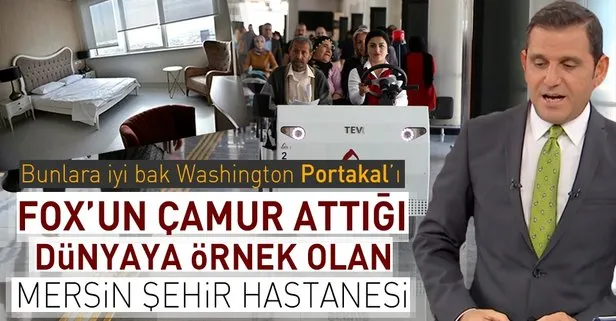 Fatih Portakal’ın çamur attığı Mersin Şehir Hastanesi dünyaya örnek oldu