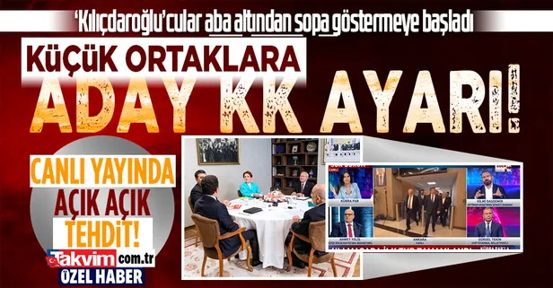 CHP'li Gürsel Tekin'den 6'lı masanın küçük ortaklarına ayar: Oy oranınıza bakmadık aday CHP'den olmalı