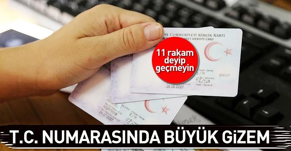Tc Kimlik Numarasindaki Buyuk Sir Ne Sanal Basin