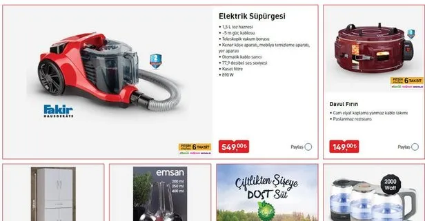 BİM aktüel 17 Temmuz kataloğu! BİM aktüel ürünler kataloğu bu hafta neler var?