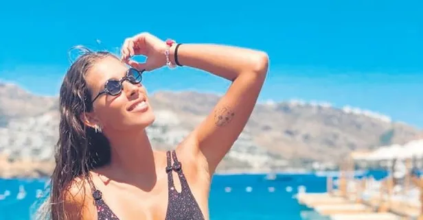 Dila Tarkan yaz pozlarıyla Instagram'ı renklendirdi