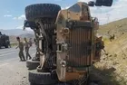Van-Hakkari yolunda askeri araç devrildi: 6 asker yaralı